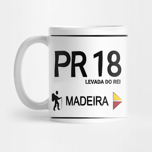 Madeira Island PR18 LEVADA DO REI logo by Donaby